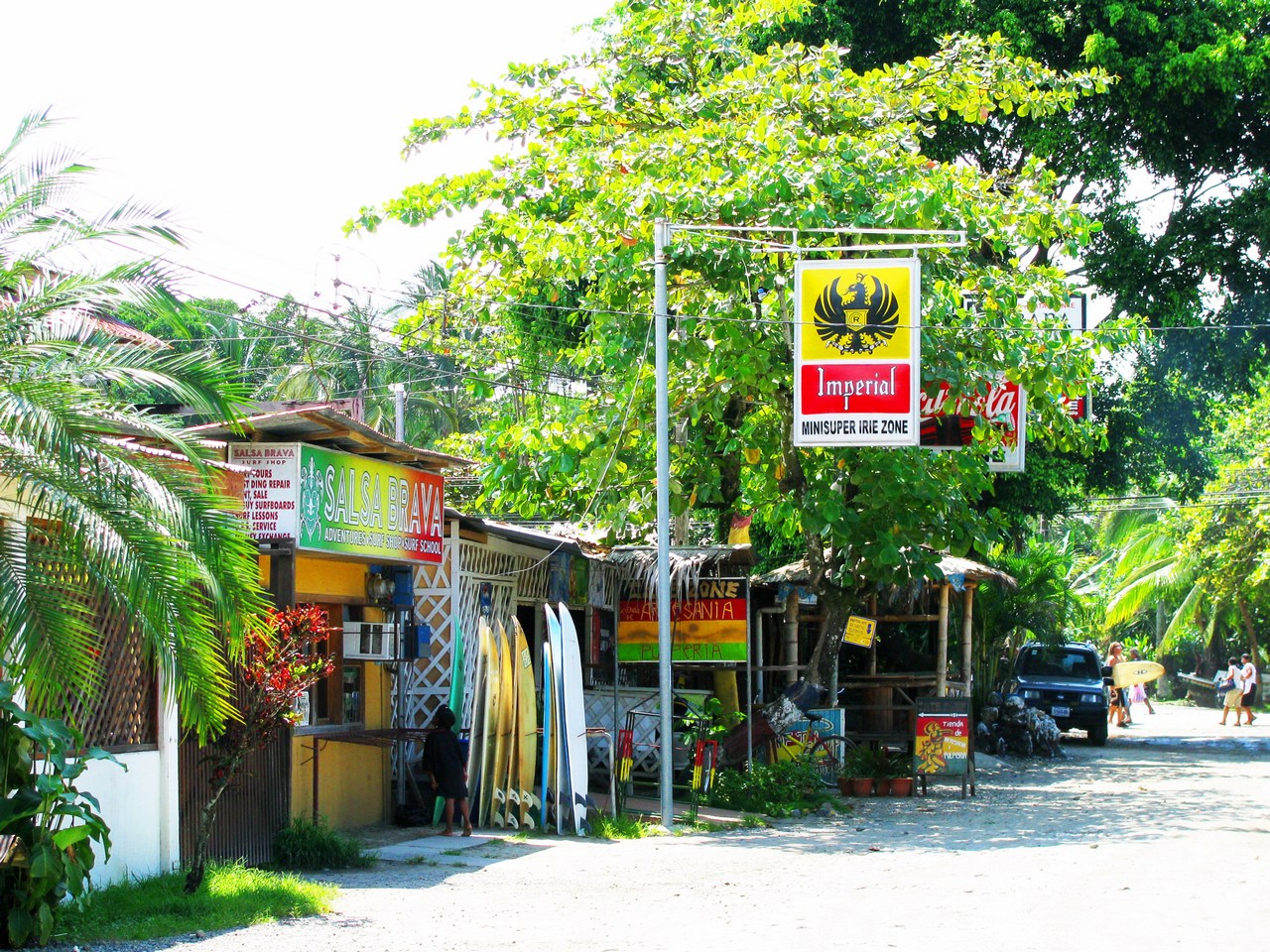 Opciones de hacer compras en Puerto Viejo