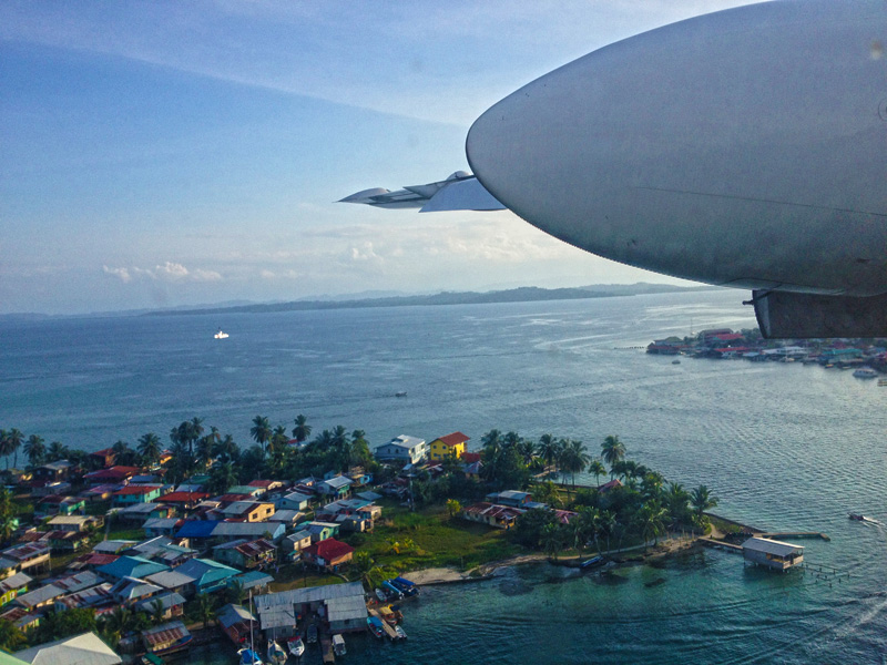 Llegado a Bocas del Toro por avión, solo 1 hora de San José