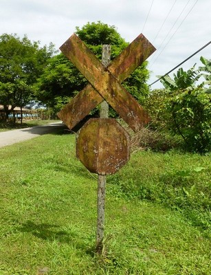 Helpful road sign